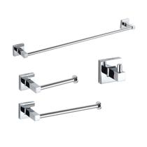 Kit Acessórios Para Banheiro Cromado Kit Acessórios Para Banheiro Cromado