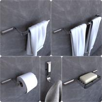 Kit Acessórios Para Banheiro Cromado Empire 5 peças Kit Acessórios Para Banheiro Cromado Empire 5 peças