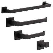 Kit Acessórios para Banheiro Lavabo Premium 4 Peças Inox 304 Kit Acessórios para Banheiro Lavabo Premium 4 Peças Inox 304