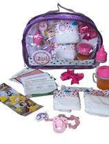Kit acessórios para boneca reborn Fralda grande Mamadeira Magica Chupeta Bebê Recém Nascida Realista ED1 Brinquedos Bolsa Infantil Certidão Adesivos Kit acessórios para boneca reborn Fralda grande Mamadeira Magica Chupeta Bebê Recém Nascida Realista ED1 Brinquedos Bolsa Infantil Certidão Adesivos