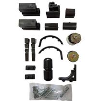 Kit Acessórios Para Box De vidro Frontal - Alumínios Cometa