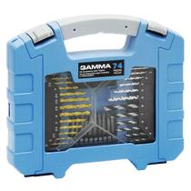 Kit Acessórios para Furadeira e Parafusadeira 74 Peças Completo para Manutenção e Reparos