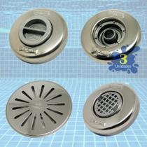 Kit Acessórios Para Piscina Alvenaria Inox