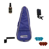 Kit Acessórios Para Ukulele Soprano Kit C/5 Itens