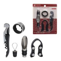 Kit Acessórios para Vinho 5 Peças