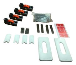 Kit Acessórios Pia Ou Vitrine Profissional Vidro 8mm