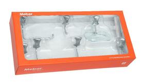 Kit Acessórios pra Banheiro Clic 5 Peças Meber