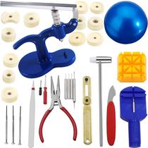 Kit acessórios relojoeiro manutenção relógios prensa bola