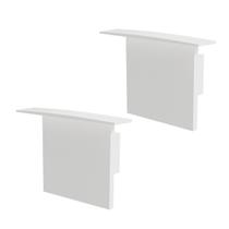 Kit Acessórios Taschibra Para Perfil Embutir 3,5x5cm Spire 50 Kit Acessórios Taschibra Para Perfil Embutir 3,5x5cm Spire 50