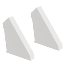 Kit Acessórios Taschibra Para Perfil Sobrepor 1,5x1,7cm Vertex L15