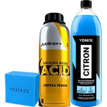 Kit Acid Autolimpe e Citron Vonixx Limpeza Pesada Desengraxante Kit Acid Autolimpe e Citron Vonixx Limpeza Pesada Desengraxante