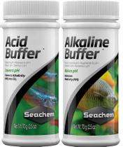 Kit acid buffer 70g e alkaline buffer 70g - seachem
