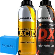Kit Acid e Dx Autolimpe Limpeza Pesada Desengraxante Alcalino