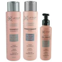 Kit Acidificante 1 Shampoo 1 Condicionador 500ml 1 BB Cream 140ml Voga Kit Acidificante 1 Shampoo 1 Condicionador 500ml 1 BB Cream 140ml Voga