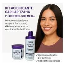 Kit Acidificante Capilar Tzaha Shampoo + Máscara PH Control Sem Metal