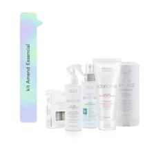 Kit Acidificante Fluído Restaurador Cronograma Capilar Superdoses de Reparação Seca Sem Frizz Fluído Blindagem Amend Essencial Kit Acidificante Fluído Restaurador Cronograma Capilar Superdoses de Reparação Seca Sem Frizz Fluído Blindagem Amend Essencial