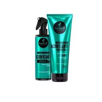 Kit Acidificante Haskell Super Máscara 240g + Fluido 200ml Selagem das Cutículas, Brilho e Controle do Frizz