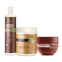 Kit Acidificante PH Control, Gelatina e Creme Crespo Apse Kit Acidificante PH Control, Gelatina e Creme Crespo Apse