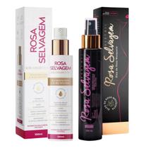 Kit Ácido Clareador +Óleo Clareador de Estrias Rosa Selvagem Kit Ácido Clareador +Óleo Clareador de Estrias Rosa Selvagem