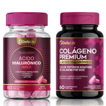 Kit Ácido Hialurônico 1.000mg + Colágeno Premium 1.200mg - Daily life