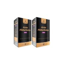 Kit Ácido Hialurônico Gold Lab Com 2 Caixas De 30 Cáps Cada