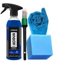 Kit acidus fast vonixx limpeza automotiva ácida alta performance remoção de sujeira pesada e contaminantes Kit acidus fast vonixx limpeza automotiva ácida alta performance remoção de sujeira pesada e contaminantes