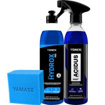 Kit Acidus Hydrox PRO Vonixx Potência na Limpeza com Segurança e Máxima Eficiência Kit Acidus Hydrox PRO Vonixx Potência na Limpeza com Segurança e Máxima Eficiência