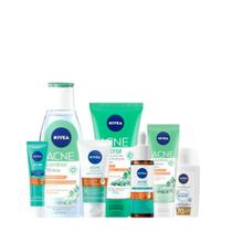 Kit Acne Control Completo Controle e Tratamento da Acne para Pele Oleosa e Acneica