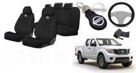 Kit Aconchego Exclusivo Frontier 08-16 + Volante + Chaveiro Tecido