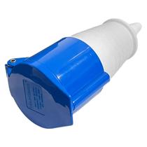 Kit Acoplamento 3P+T 32A 200/250V TMI4-32M Azul - 2 Uni MARGIRUS