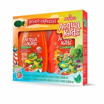 Kit Acqua Kids Cabelos Lisos e Finos Shampoo 250ml + Condicionador 250ml