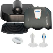 Kit Acquaflex Fume + Torneiras Brancas Libell Hermético