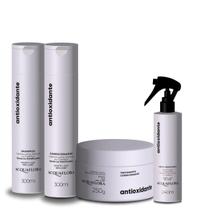 Kit Acquaflora Antioxidante Secos ou Danificados Completo (4 Produtos)