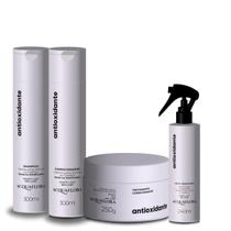 Kit Acquaflora Antioxidante Secos ou Danificados Completo (4 Produtos) Kit Acquaflora Antioxidante Secos ou Danificados Completo (4 Produtos)