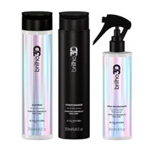 Kit Acquaflora Brilho 3D Sh+Cond+ Spray 200ml