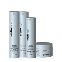 Kit Acquaflora Efeito Liso Hair Care Total (4 produtos)