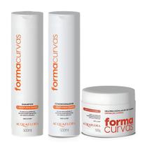 Kit Acquaflora Forma Curvas Com 3 Gel Modelador