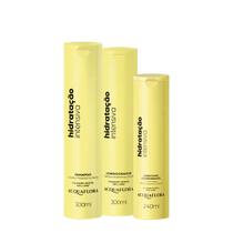 Kit Acquaflora Hidratação Intensiva Duo Hidratante (3 produtos)