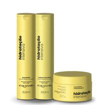 Kit Acquaflora Hidratação Intensiva Sh+ Cond+ Masc Kit Acquaflora Hidratação Intensiva Sh+ Cond+ Masc