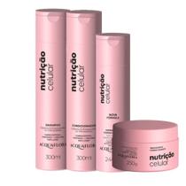 Kit Acquaflora Nutrição Celular Com 4 Kit Acquaflora Nutrição Celular Com 4