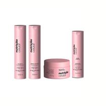 Kit Acquaflora Nutrição Celular Shampoo+Cond+Másc+Leave