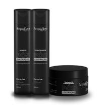 Kit Acquaflora Pós Coloração Sh+Cond 300ml+Masc 250g