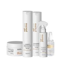 Kit Acquaflora Sol Mar Piscina Home Care Leave-in Oil (5 produtos)