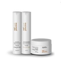Kit Acquaflora Sol Mar Piscina Sh+Cond+Masc