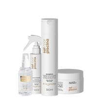 Kit Acquaflora Sol Mar Piscina Shampoo Máscara Leave-in Oil (4 produtos)