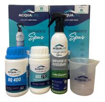 Kit Acqualife Tratamento Sem Cloro Para Spa E Ofurô Keepclor Kit Acqualife Tratamento Sem Cloro Para Spa E Ofurô Keepclor