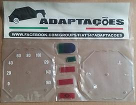 Kit Acrílico Painel Instrumentos Fiat 147 Cl