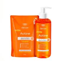 Kit Actine Darrow Gel de Limpeza Dermatológico 400g + Refil