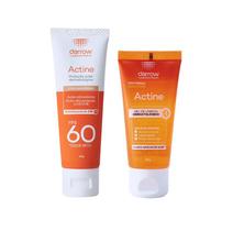 Kit Actine Protetor solar Facial FPS 60 + Gel Antioleosidade