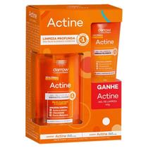 Kit Actine Sabonete Líquido 140ml + Gel de Limpeza 60ml